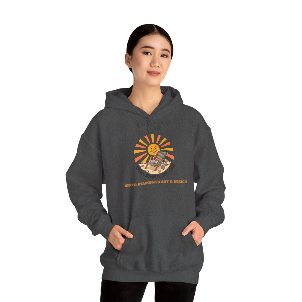 Sunny Retro Sunburst Hoodie | summer aesthetic, coastal vibes