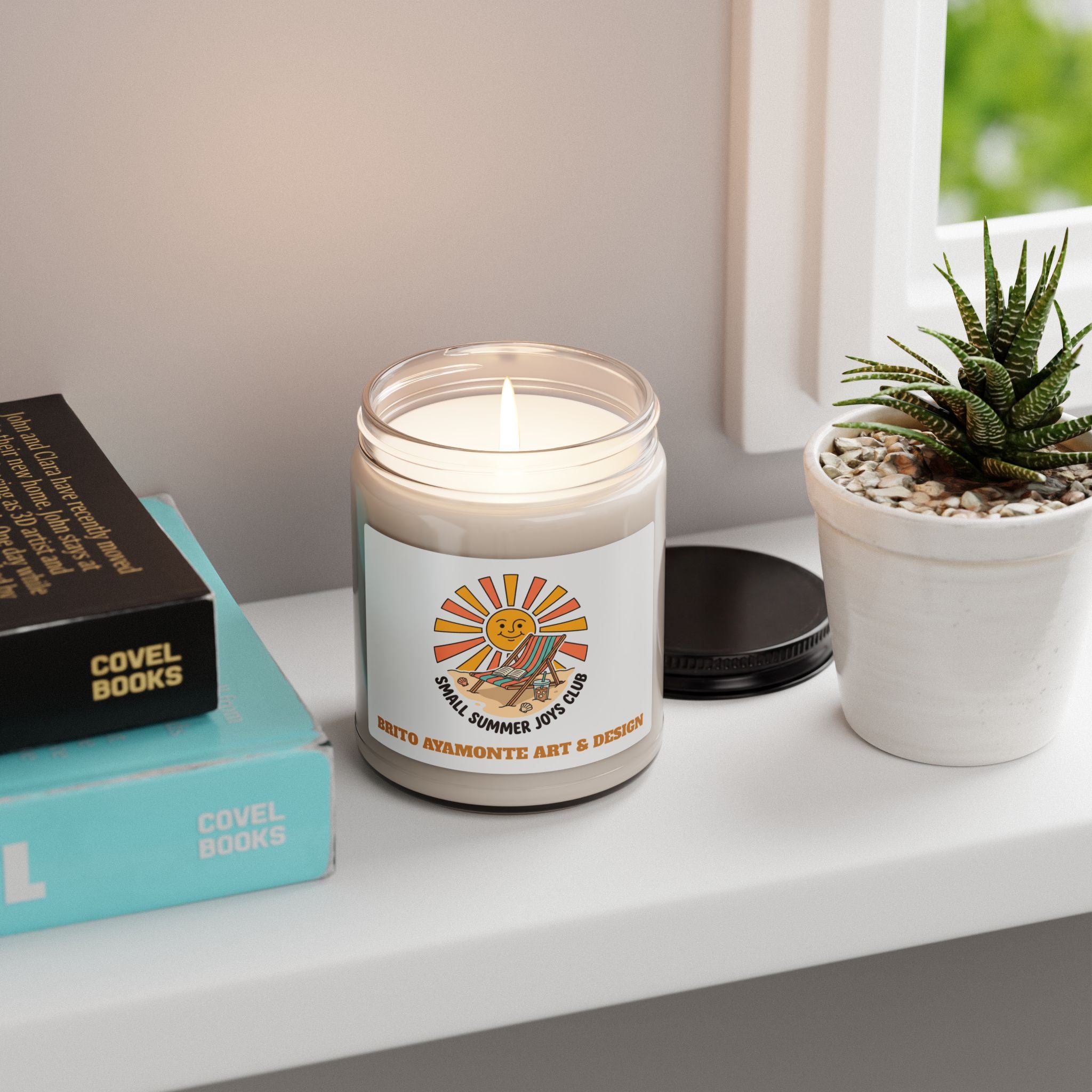 Small Summer Joys Club Candle | Summer Aesthetic, Coastal Vibes