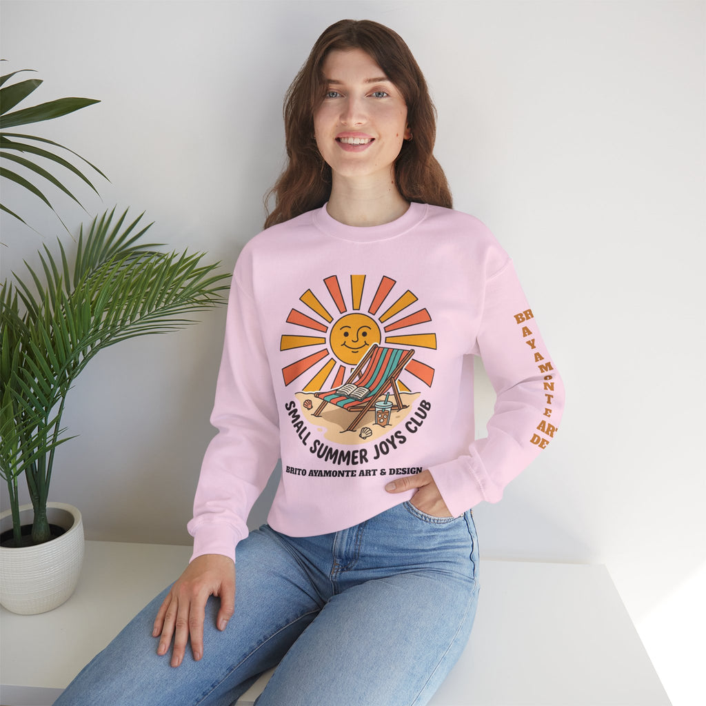 Small Summer Joys Club Sweatshirt | summer aesthetic, coastal vibes
