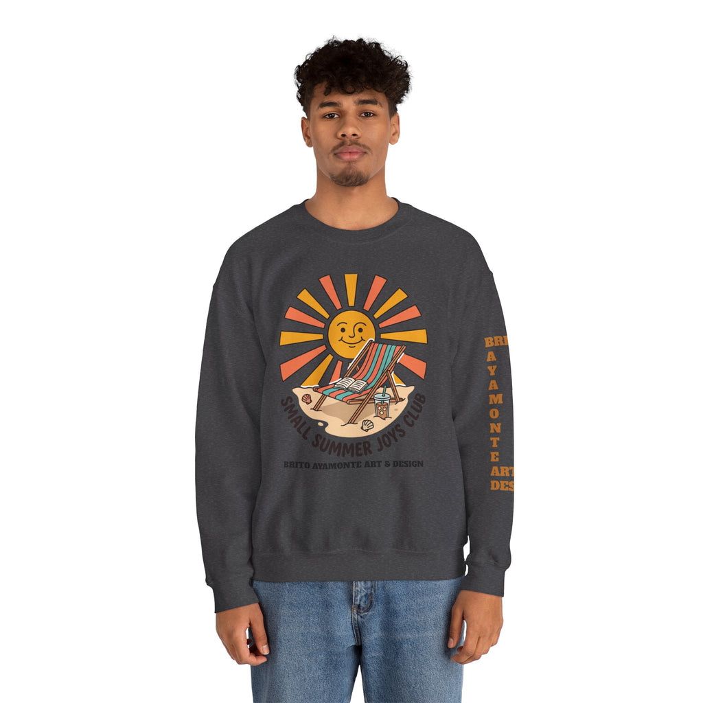 Small Summer Joys Club Sweatshirt | summer aesthetic, coastal vibes