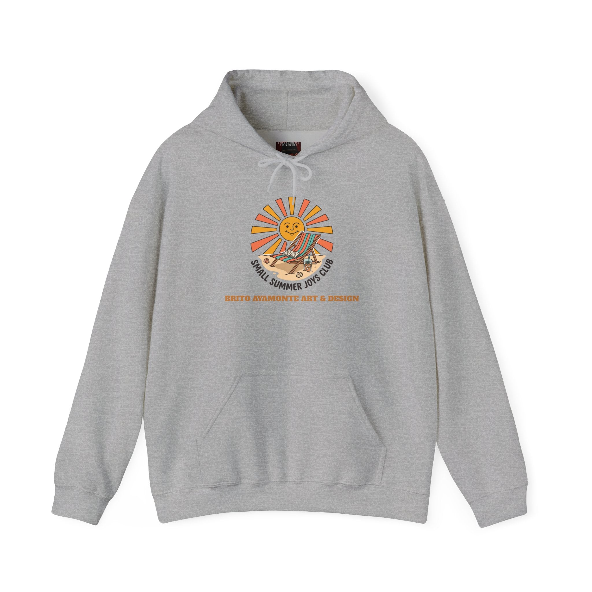 Sunny Retro Sunburst Hoodie | summer aesthetic, coastal vibes