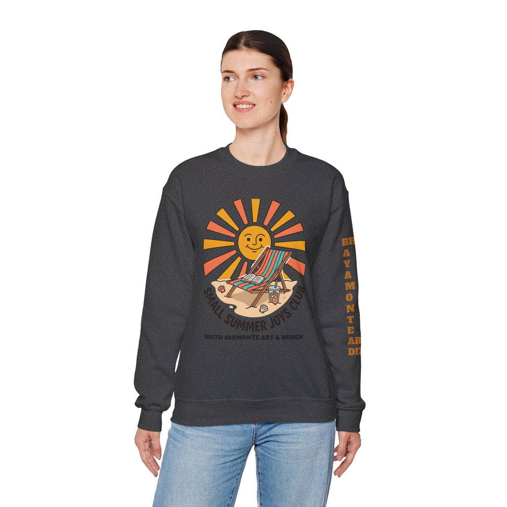 Small Summer Joys Club Sweatshirt | summer aesthetic, coastal vibes