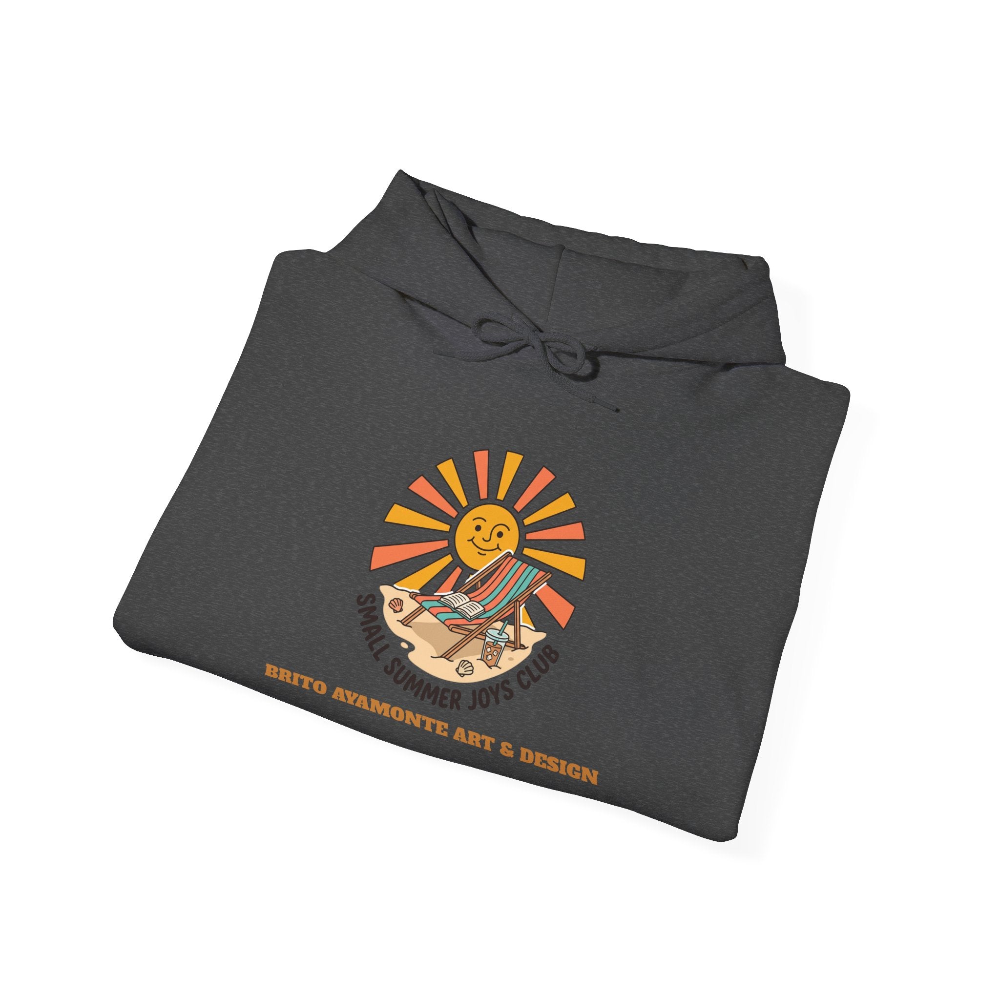 Sunny Retro Sunburst Hoodie | summer aesthetic, coastal vibes
