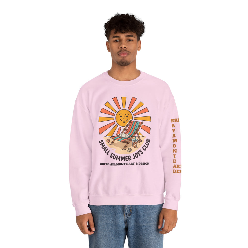 Small Summer Joys Club Sweatshirt | summer aesthetic, coastal vibes