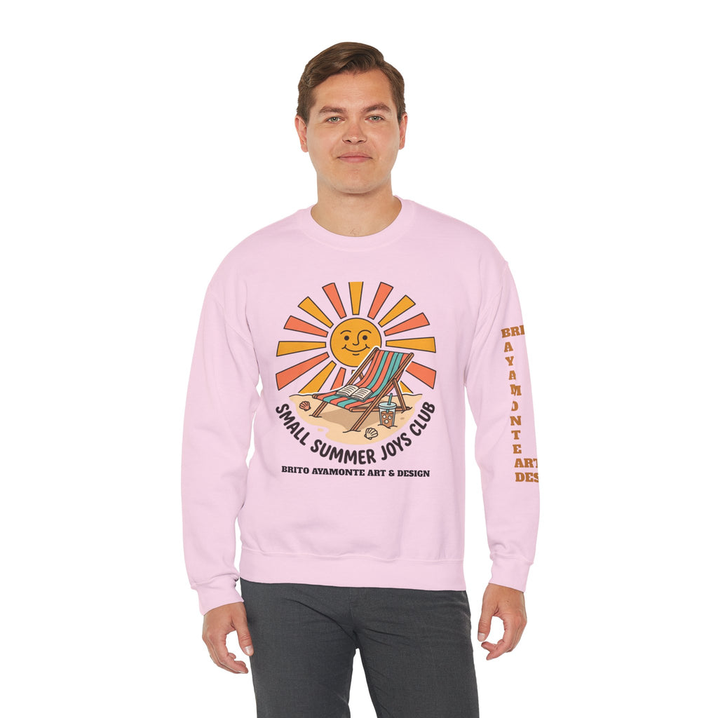 Small Summer Joys Club Sweatshirt | summer aesthetic, coastal vibes