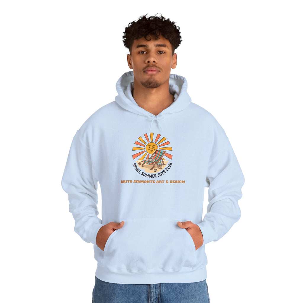 Sunny Retro Sunburst Hoodie | summer aesthetic, coastal vibes