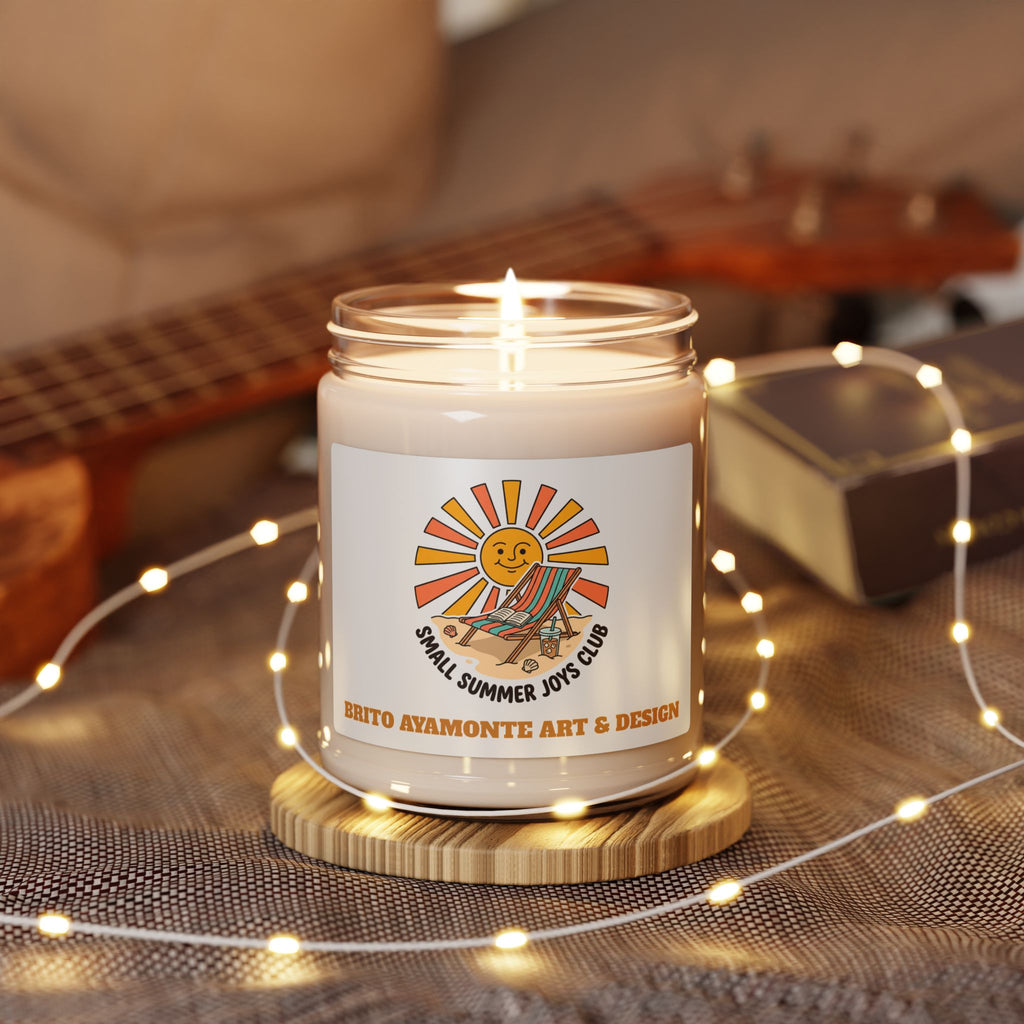 Small Summer Joys Club Candle | Summer Aesthetic, Coastal Vibes