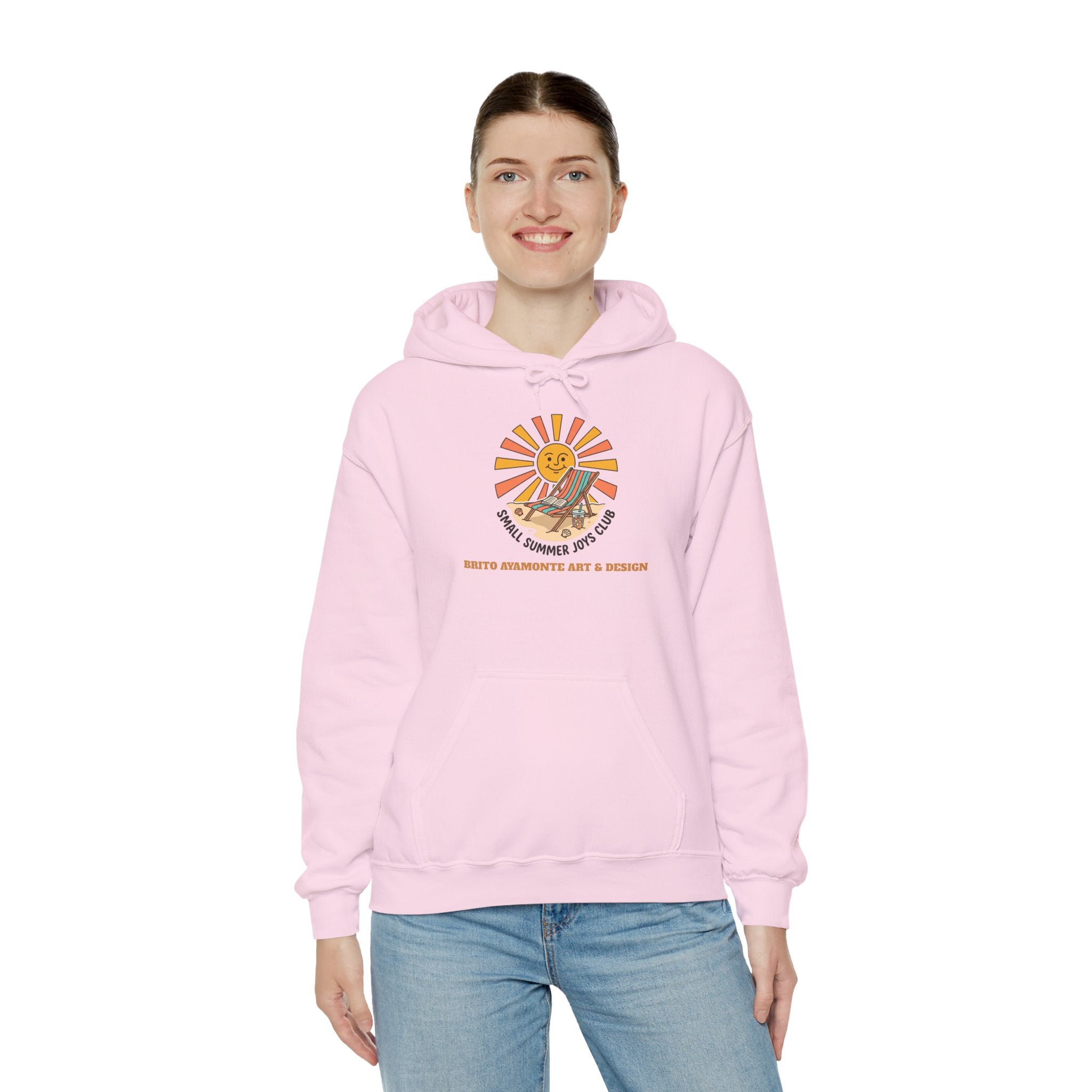 Sunny Retro Sunburst Hoodie | summer aesthetic, coastal vibes