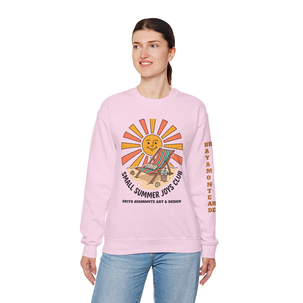 Small Summer Joys Club Sweatshirt | summer aesthetic, coastal vibes