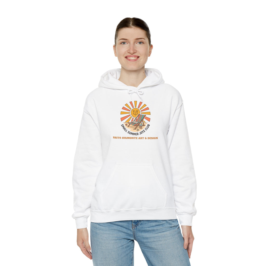 Sunny Retro Sunburst Hoodie | summer aesthetic, coastal vibes
