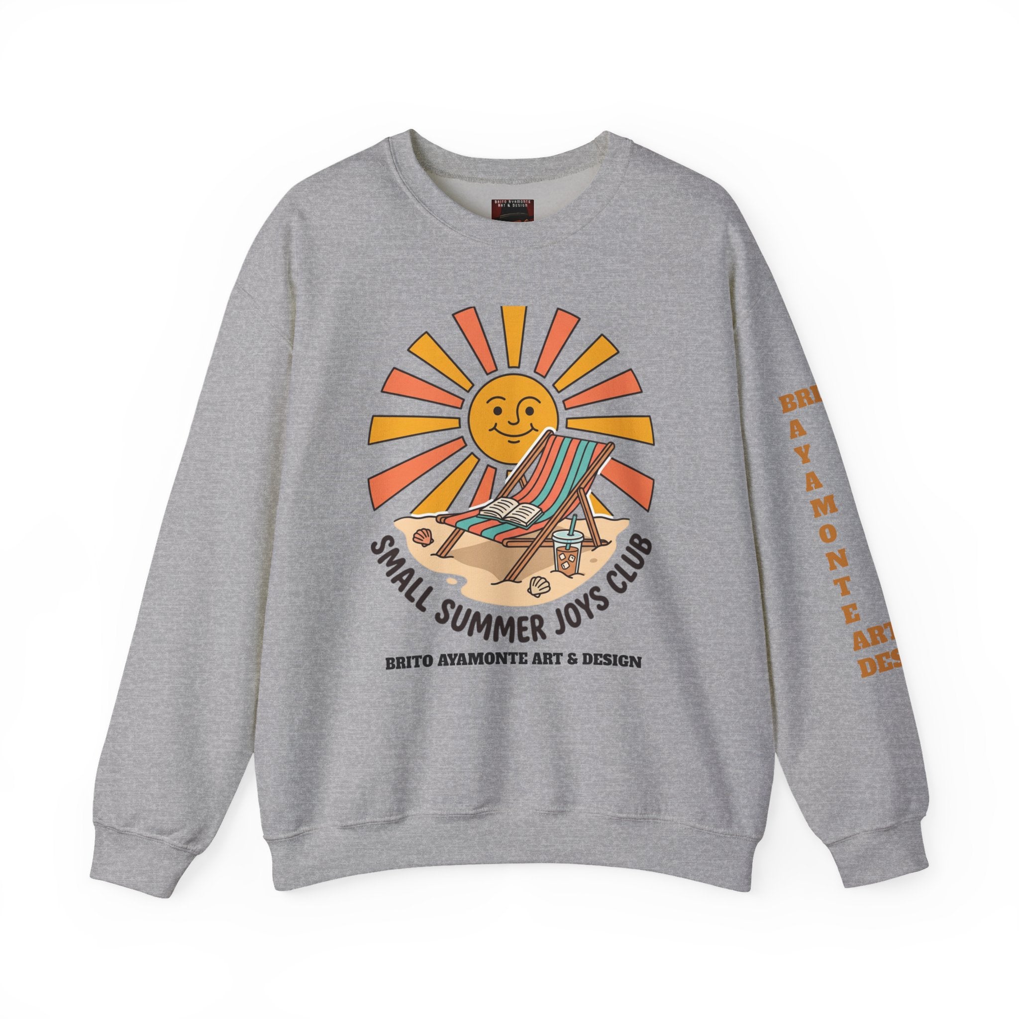 Small Summer Joys Club Sweatshirt | summer aesthetic, coastal vibes