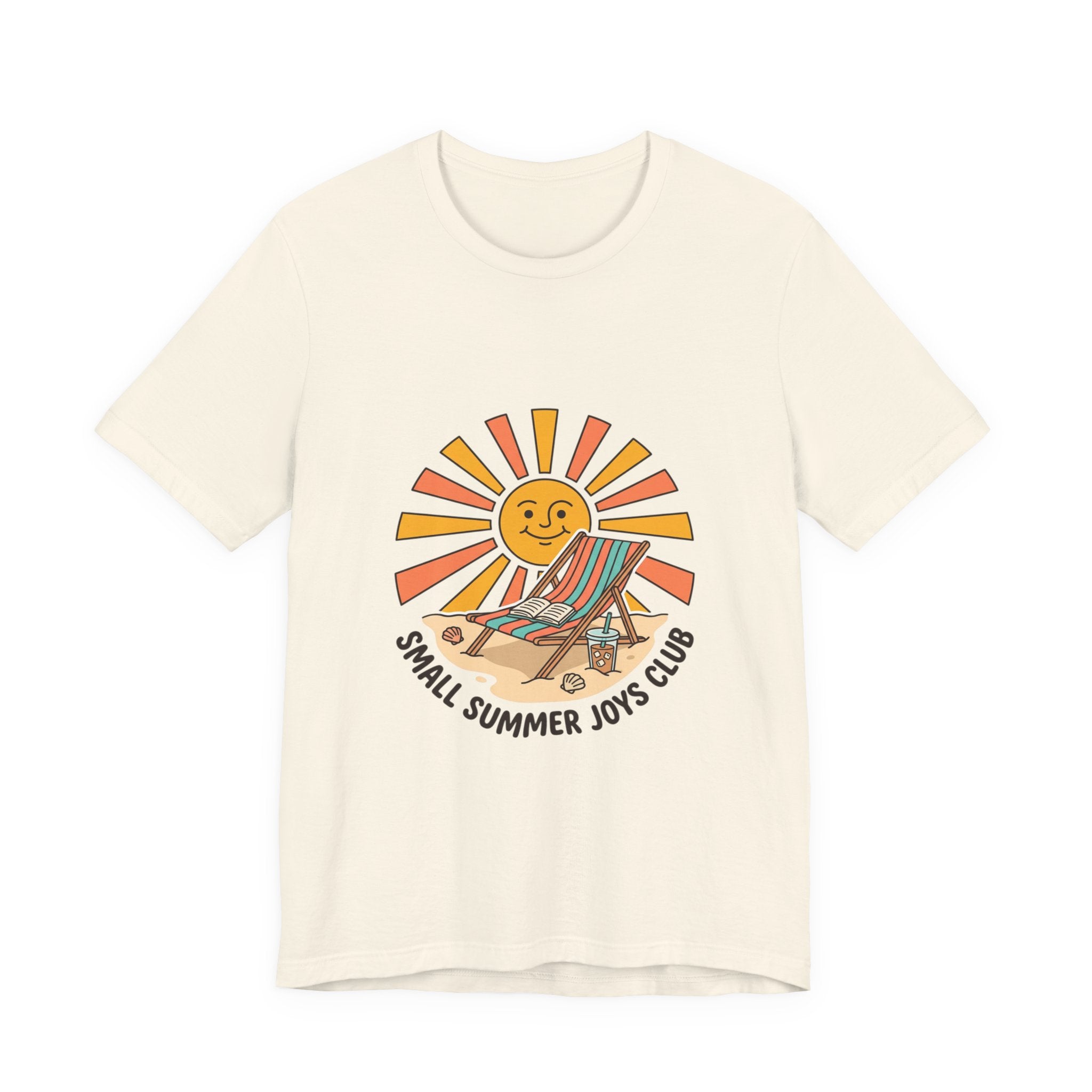 Small Summer Joys Club T-Shirt | summer aesthetic, coastal vibes