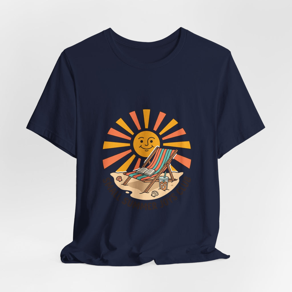Small Summer Joys Club T-Shirt | summer aesthetic, coastal vibes