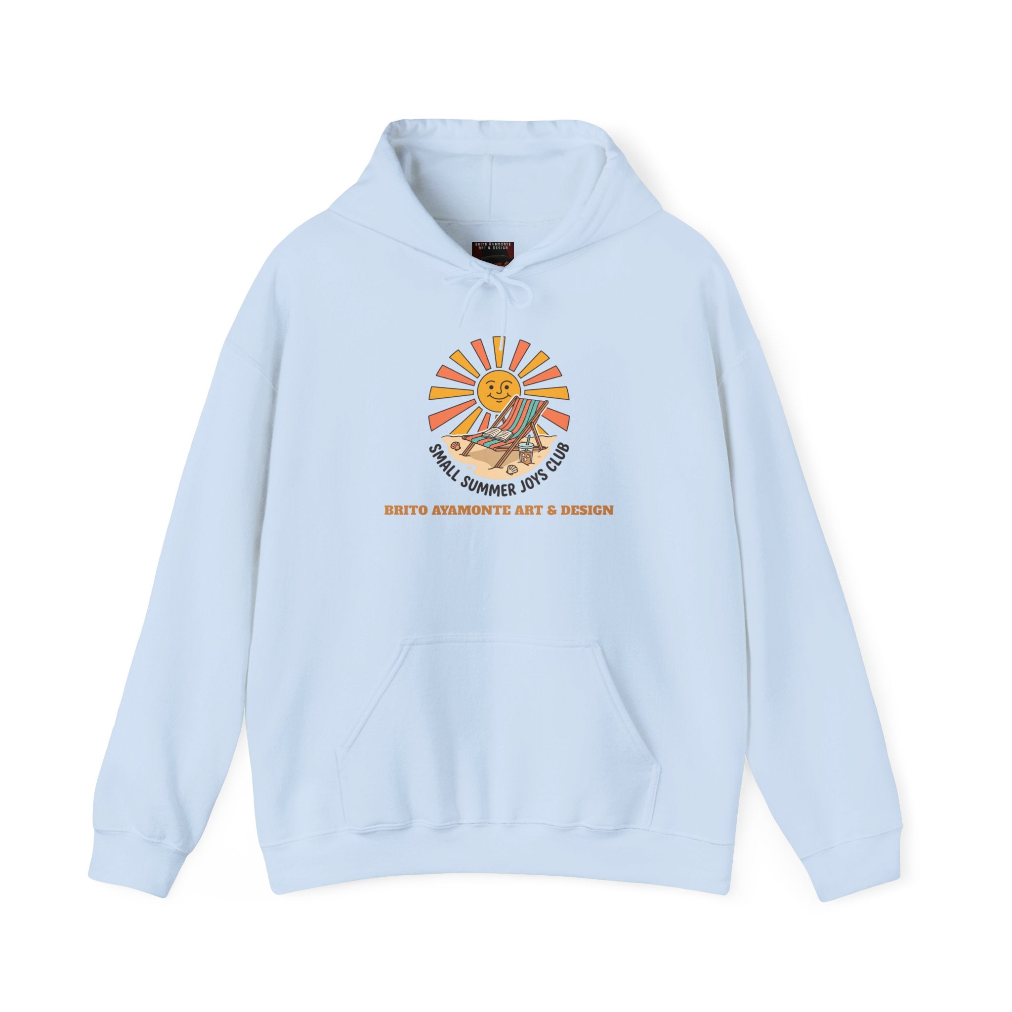 Sunny Retro Sunburst Hoodie | summer aesthetic, coastal vibes