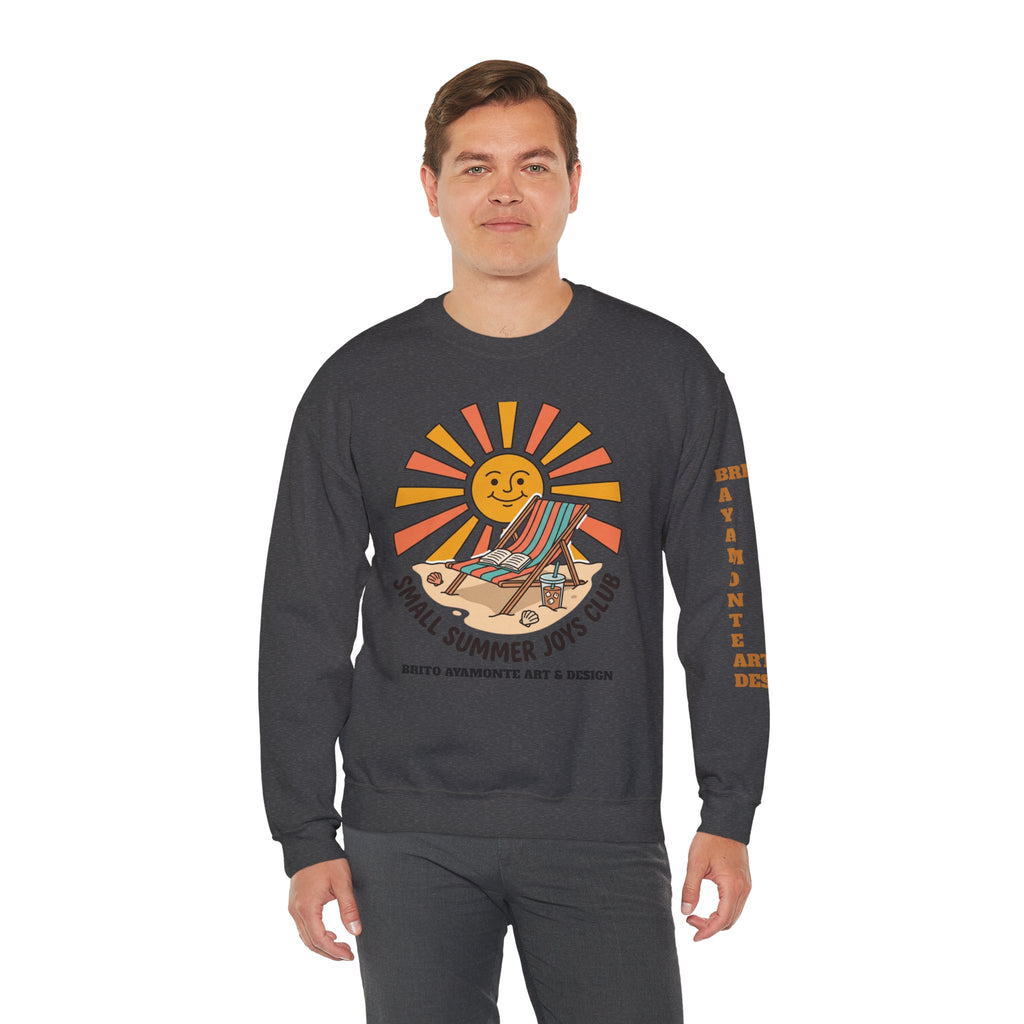 Small Summer Joys Club Sweatshirt | summer aesthetic, coastal vibes
