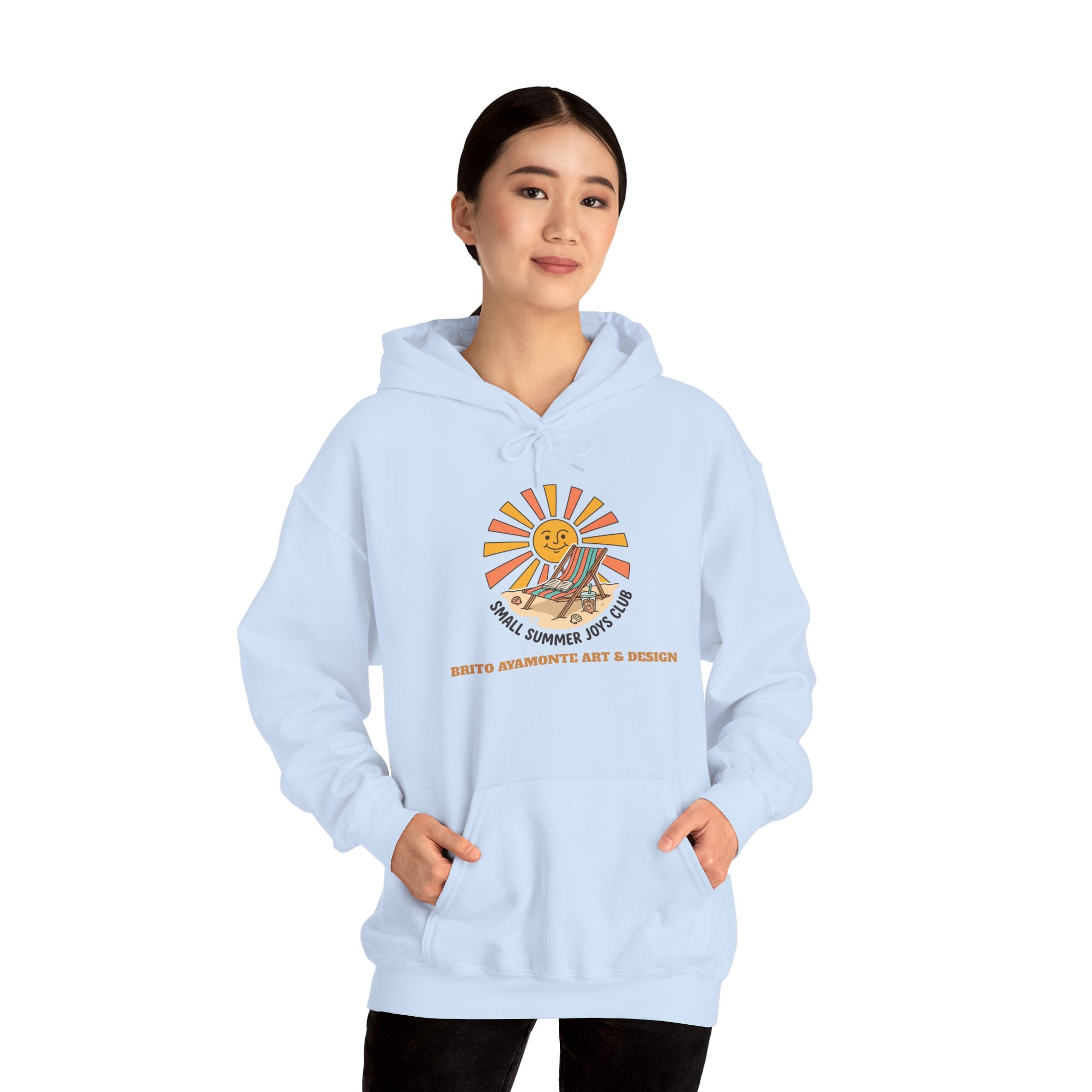 Sunny Retro Sunburst Hoodie | summer aesthetic, coastal vibes