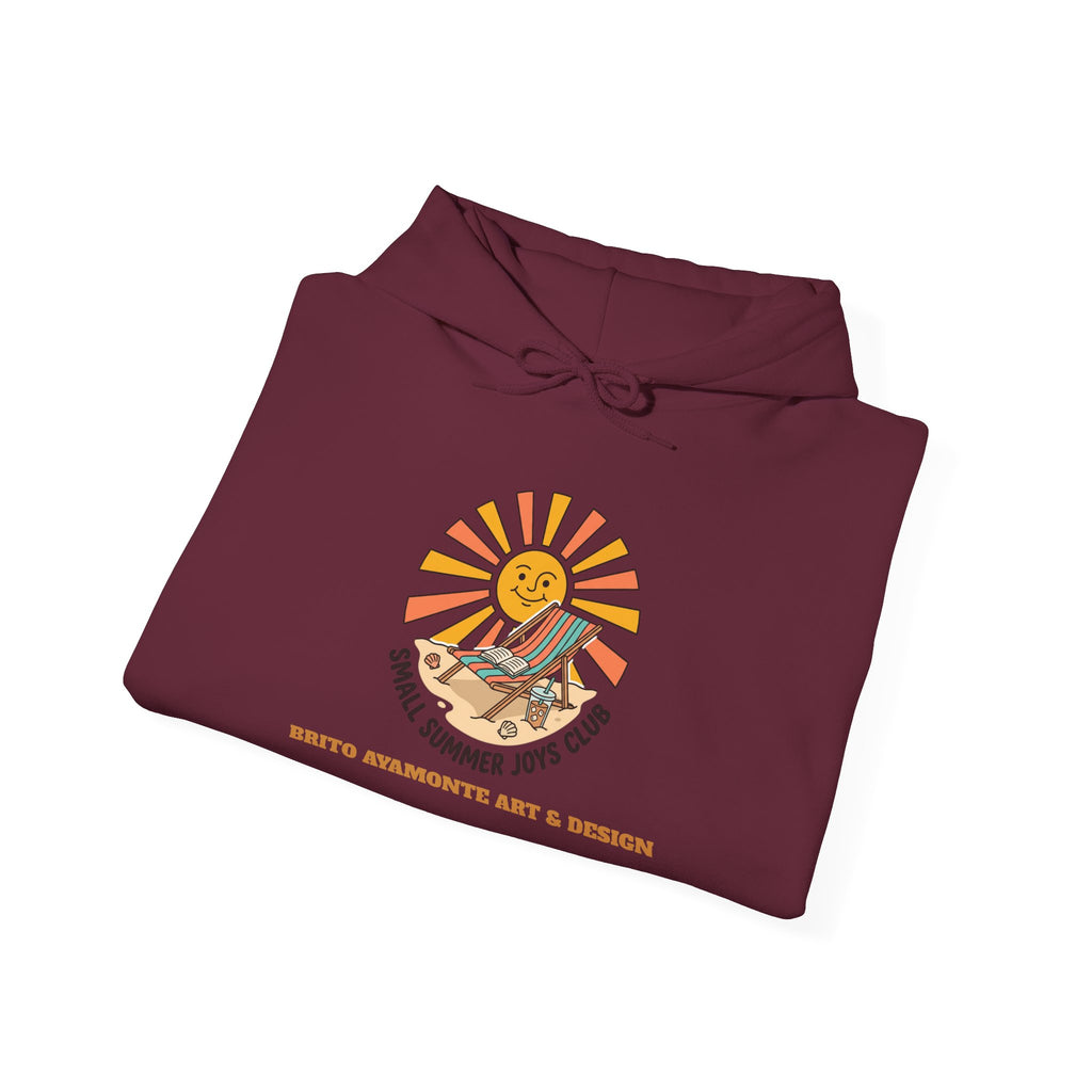 Sunny Retro Sunburst Hoodie | summer aesthetic, coastal vibes