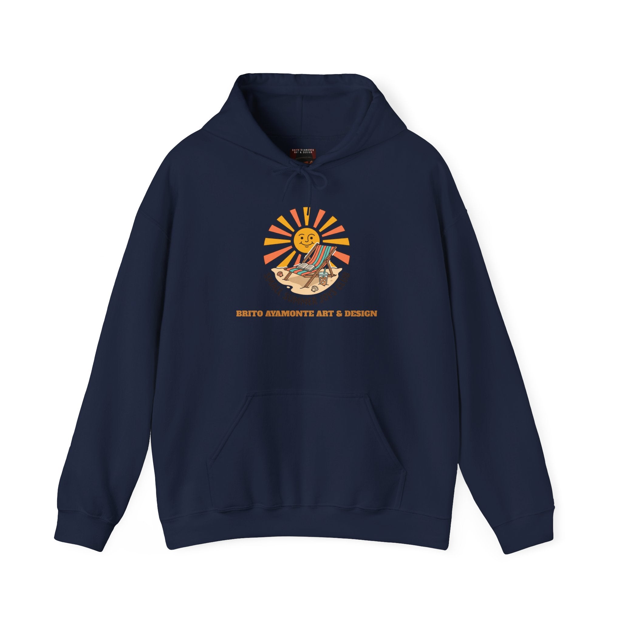 Sunny Retro Sunburst Hoodie | summer aesthetic, coastal vibes