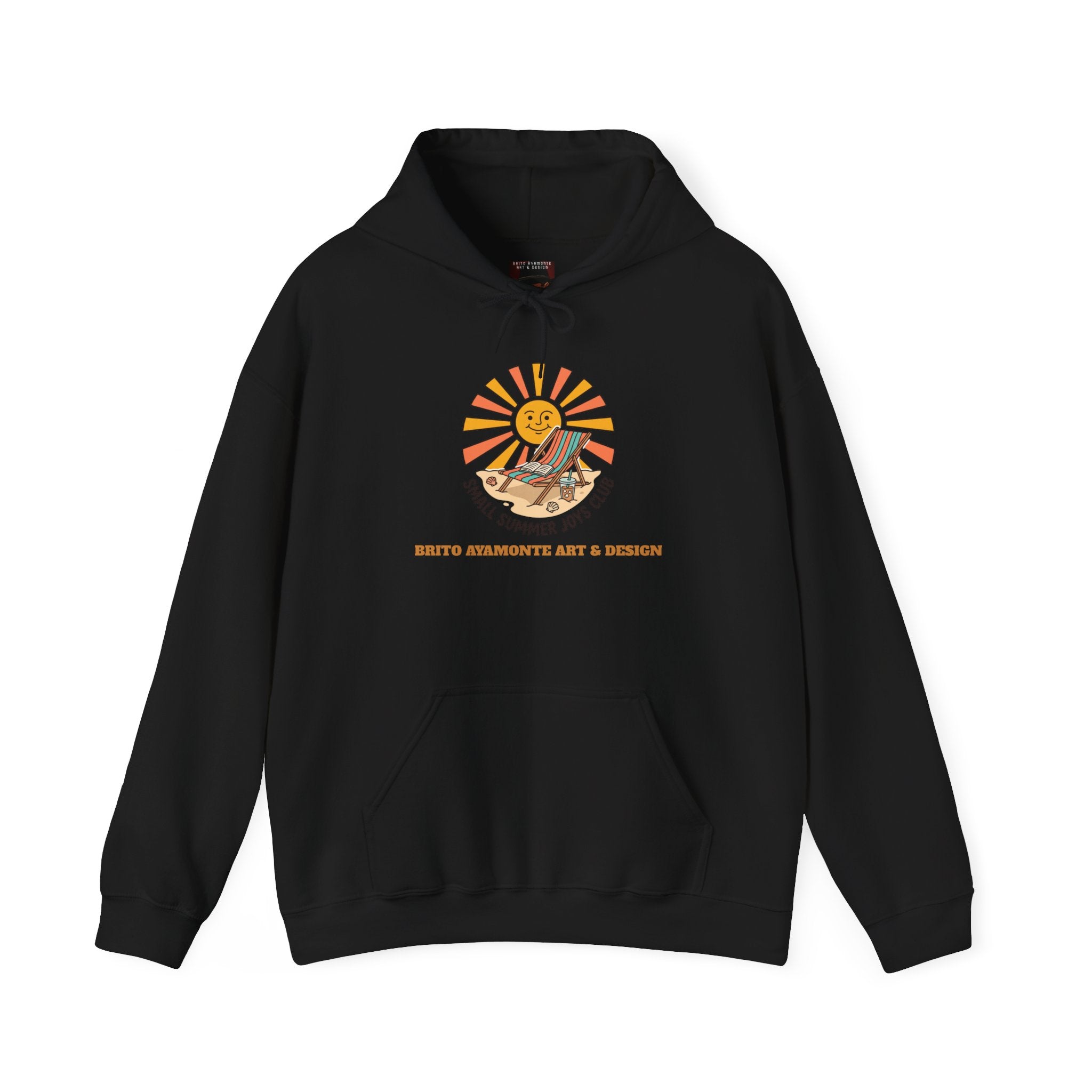 Sunny Retro Sunburst Hoodie | summer aesthetic, coastal vibes