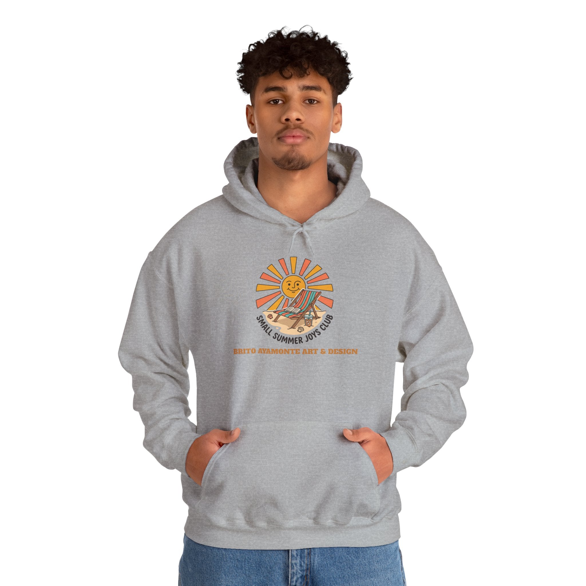 Sunny Retro Sunburst Hoodie | summer aesthetic, coastal vibes