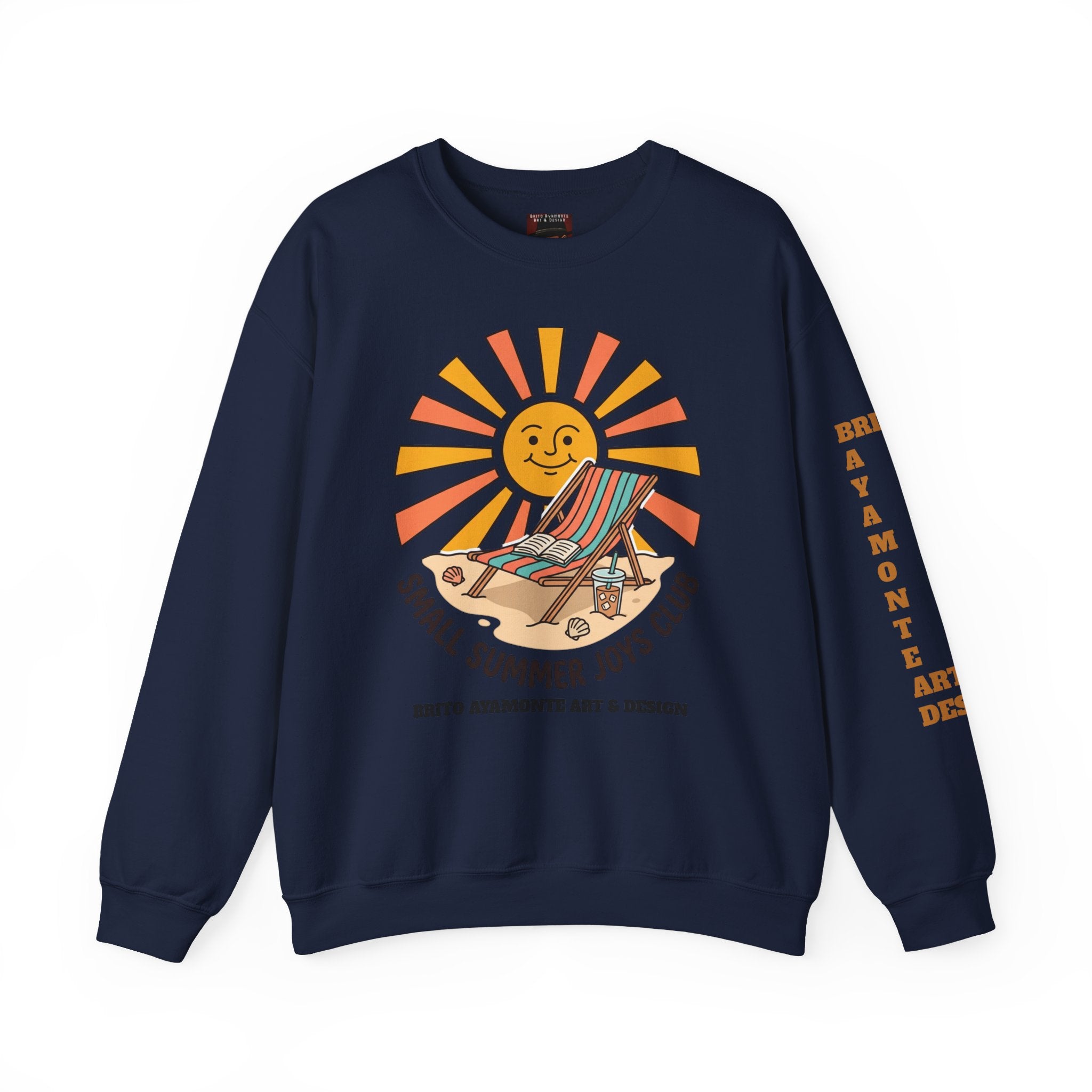 Small Summer Joys Club Sweatshirt | summer aesthetic, coastal vibes