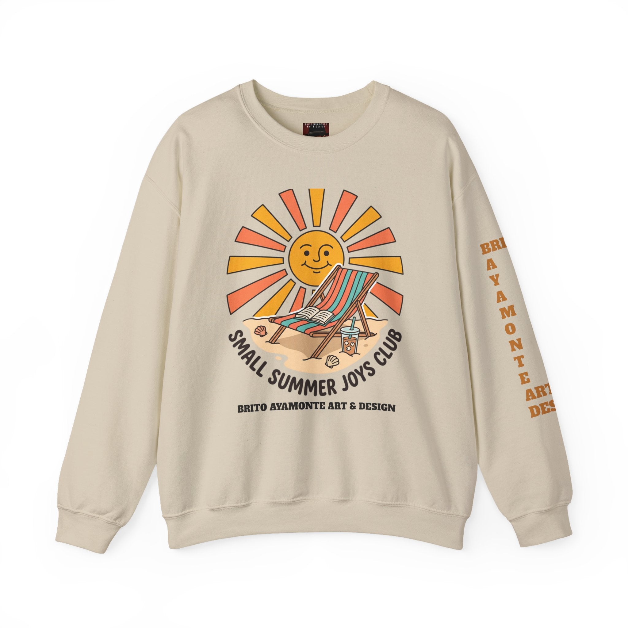 Small Summer Joys Club Sweatshirt | summer aesthetic, coastal vibes