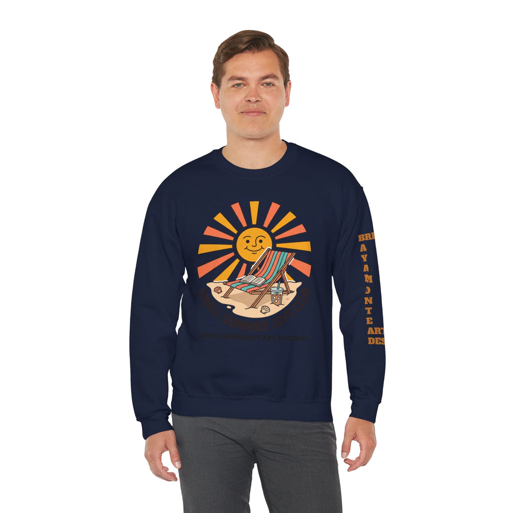 Small Summer Joys Club Sweatshirt | summer aesthetic, coastal vibes