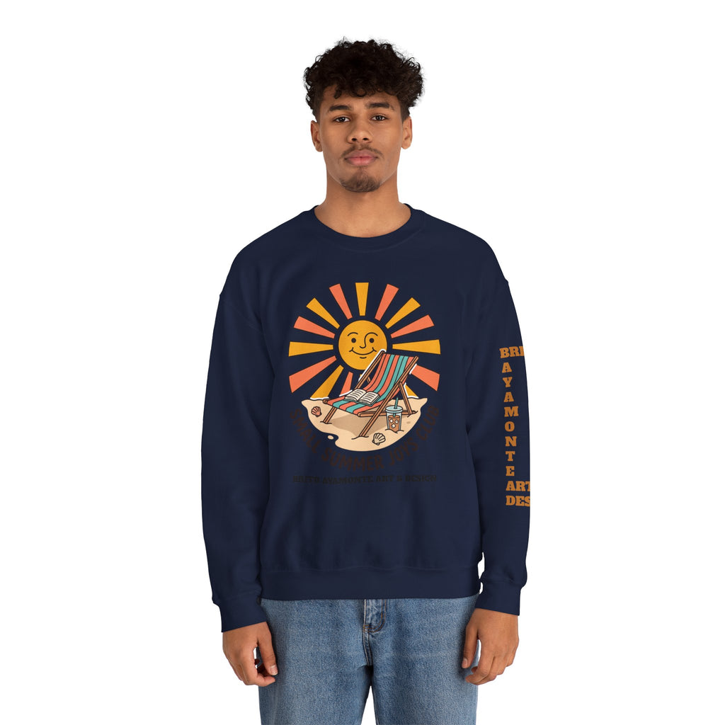 Small Summer Joys Club Sweatshirt | summer aesthetic, coastal vibes
