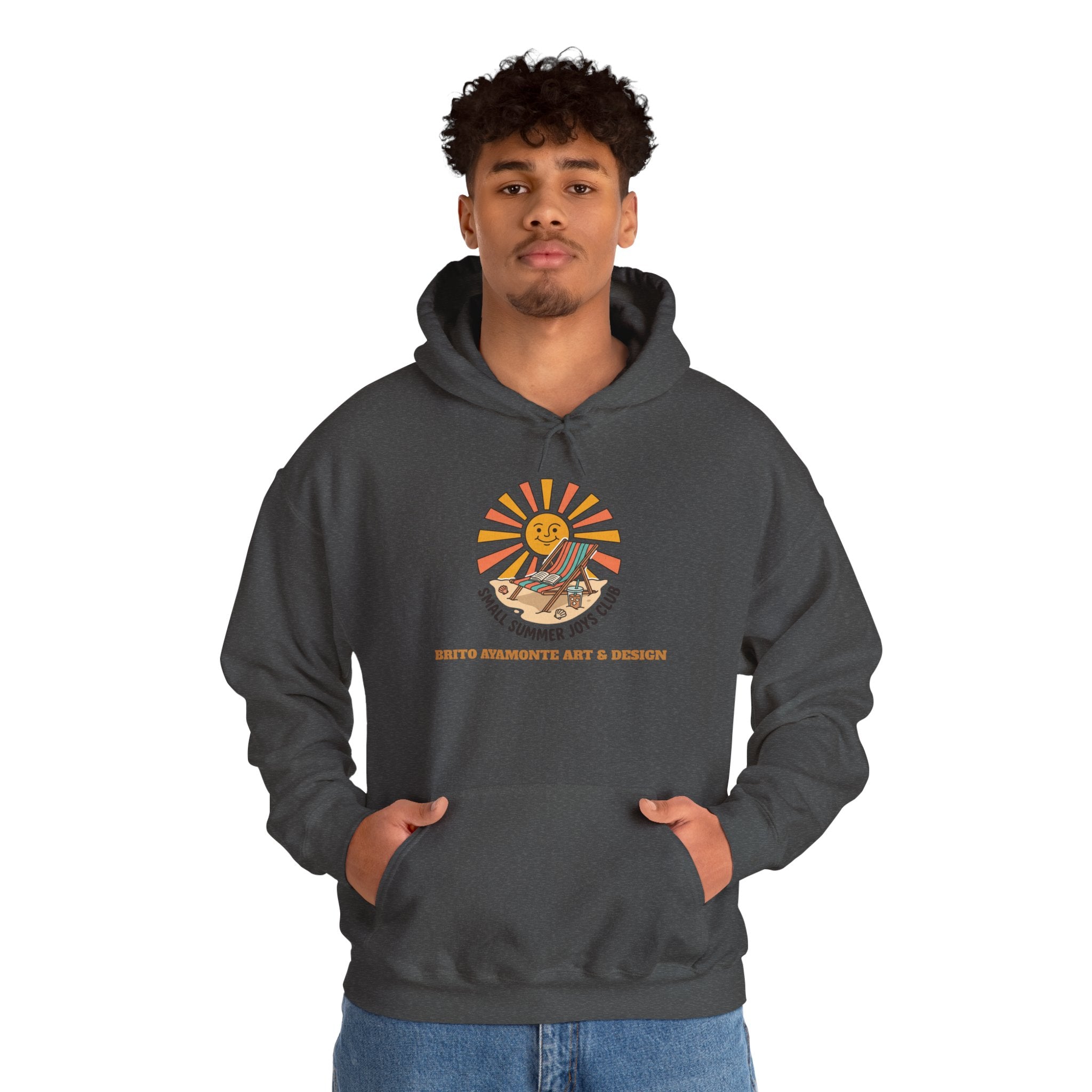 Sunny Retro Sunburst Hoodie | summer aesthetic, coastal vibes