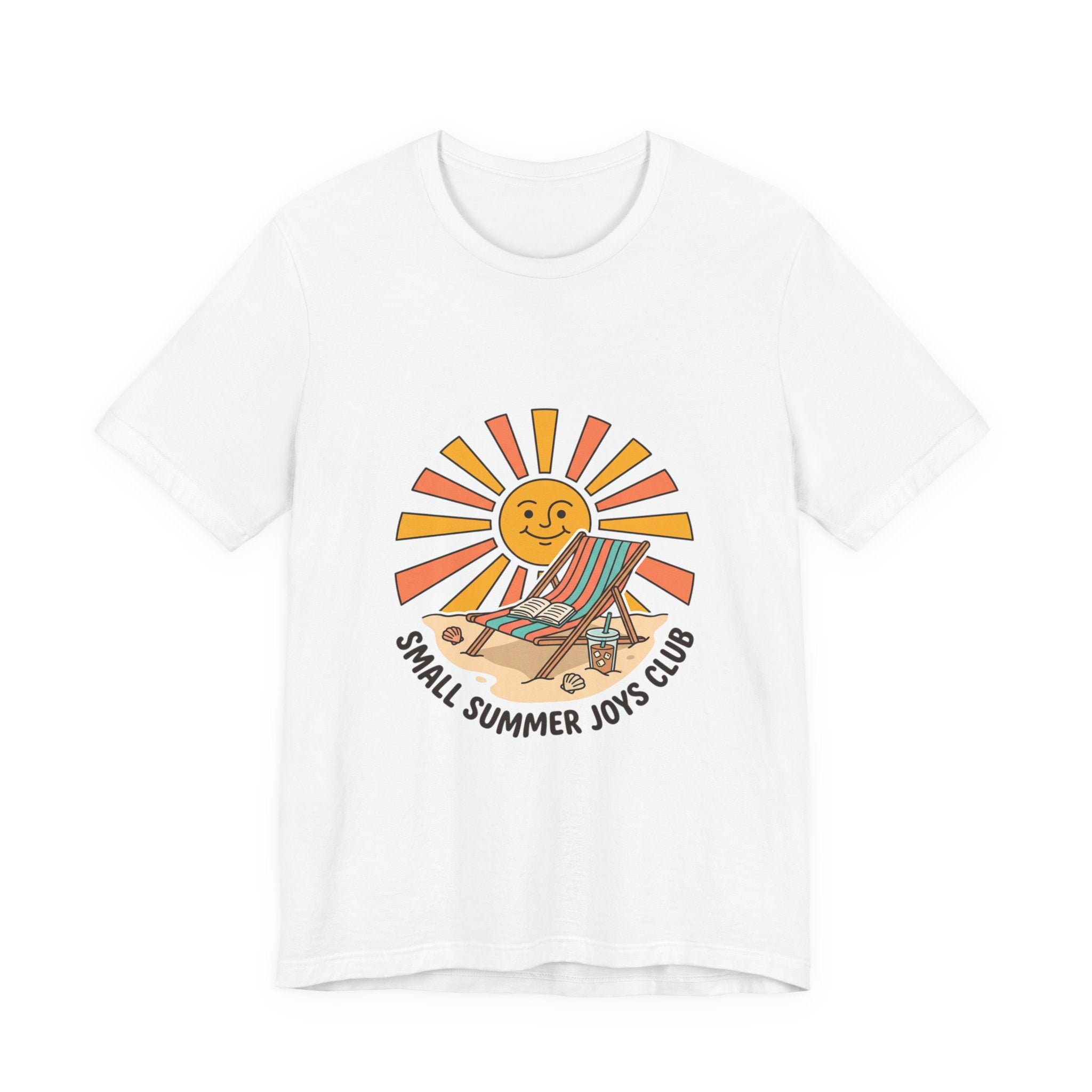 Small Summer Joys Club T-Shirt | summer aesthetic, coastal vibes