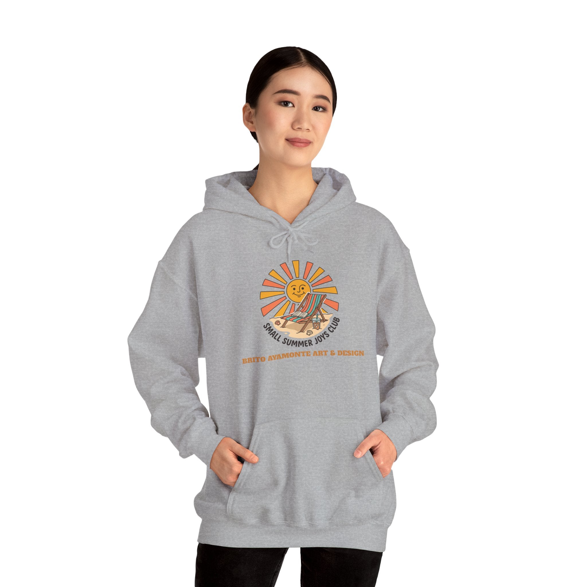 Sunny Retro Sunburst Hoodie | summer aesthetic, coastal vibes