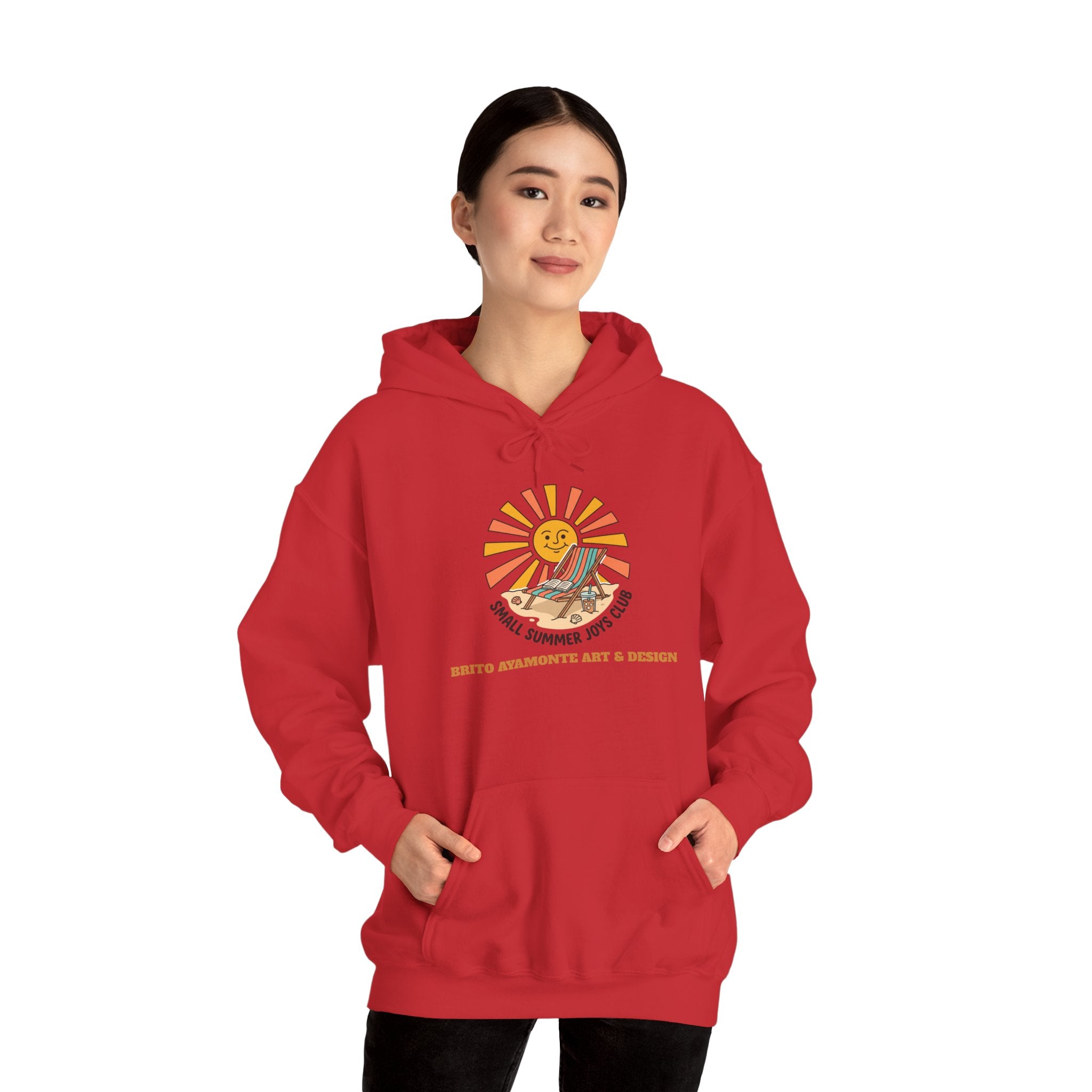 Sunny Retro Sunburst Hoodie | summer aesthetic, coastal vibes