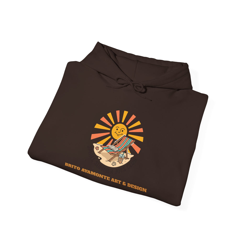 Sunny Retro Sunburst Hoodie | summer aesthetic, coastal vibes