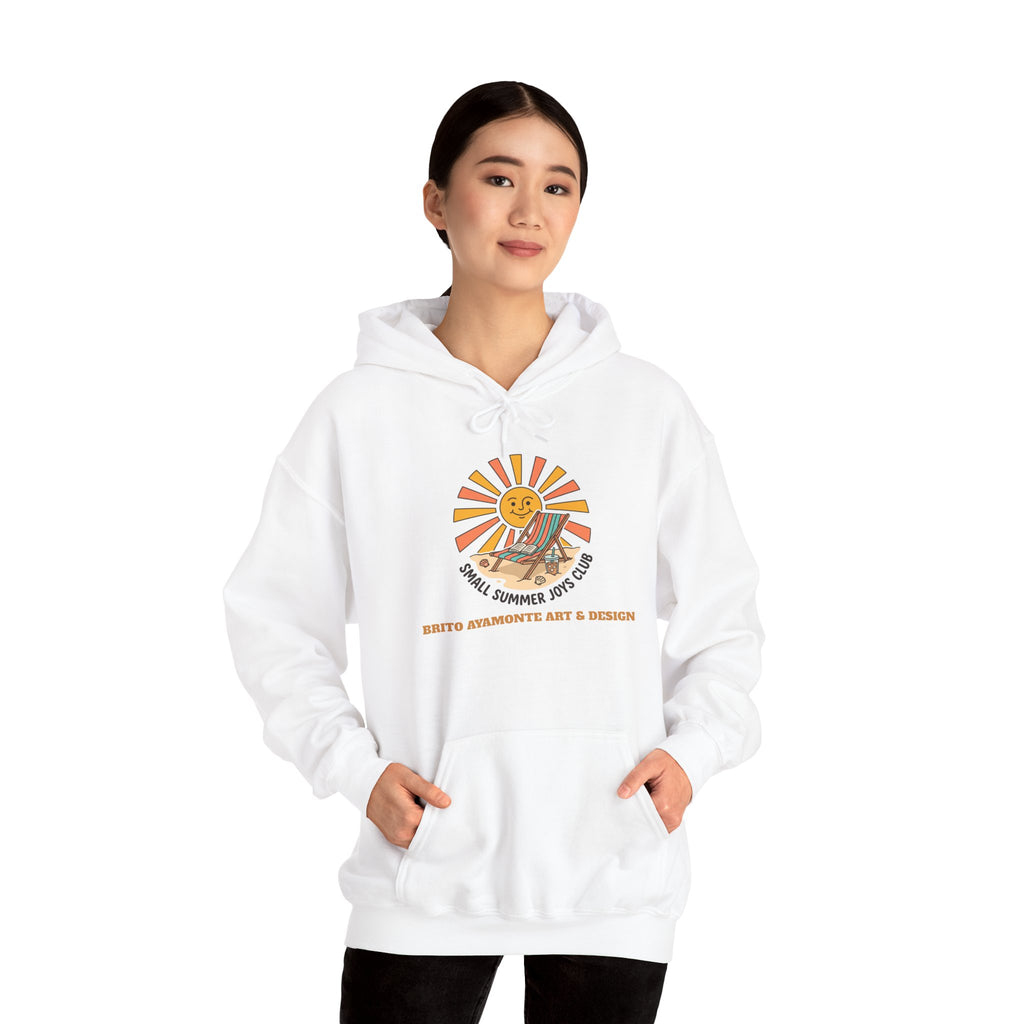 Sunny Retro Sunburst Hoodie | summer aesthetic, coastal vibes