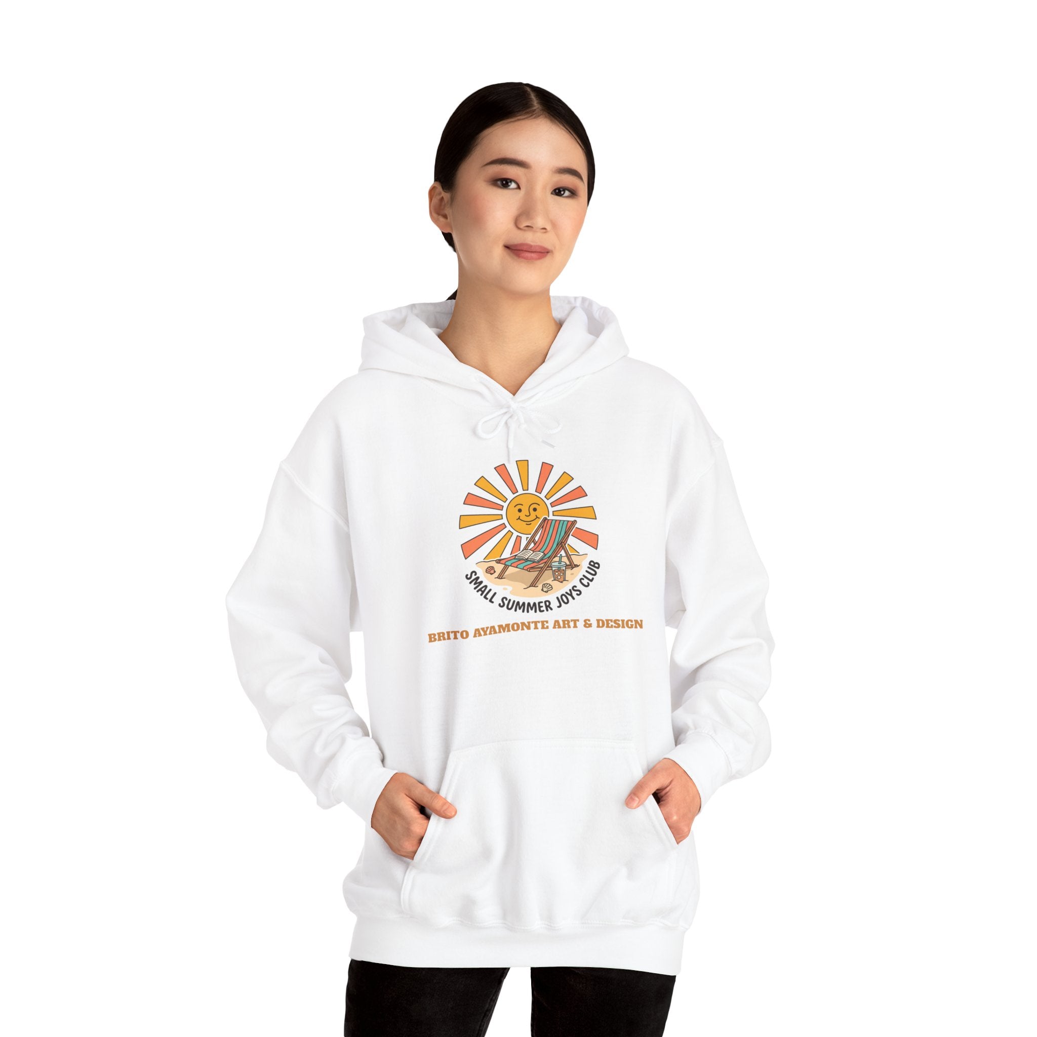 Sunny Retro Sunburst Hoodie | summer aesthetic, coastal vibes