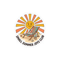 Sunny Beach Chair Kiss-Cut Stickers | summer aesthetic, coastal vibes