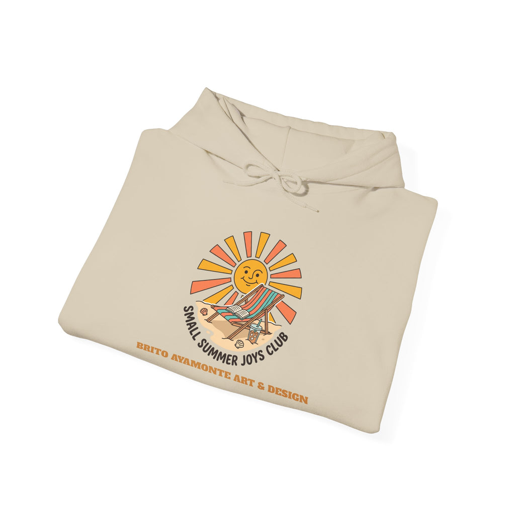 Sunny Retro Sunburst Hoodie | summer aesthetic, coastal vibes