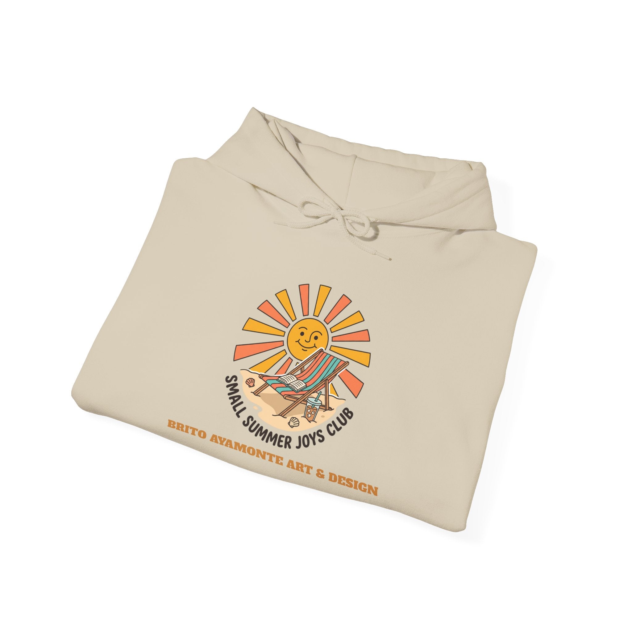 Sunny Retro Sunburst Hoodie | summer aesthetic, coastal vibes