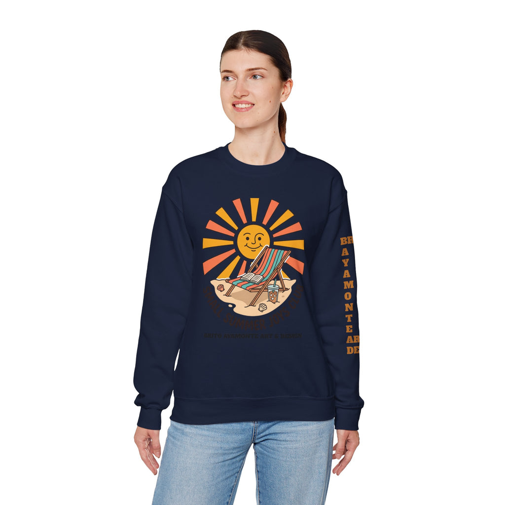 Small Summer Joys Club Sweatshirt | summer aesthetic, coastal vibes