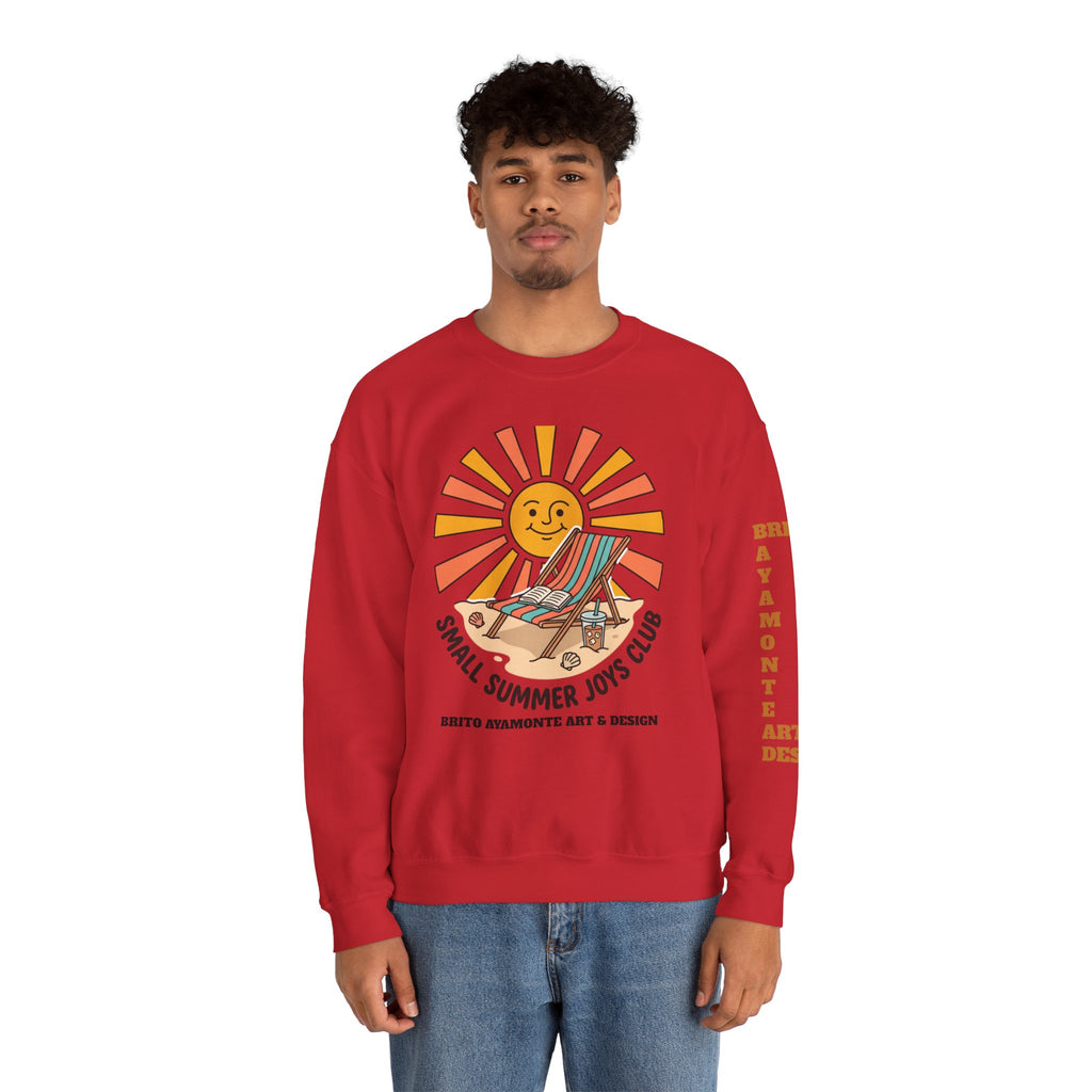 Small Summer Joys Club Sweatshirt | summer aesthetic, coastal vibes