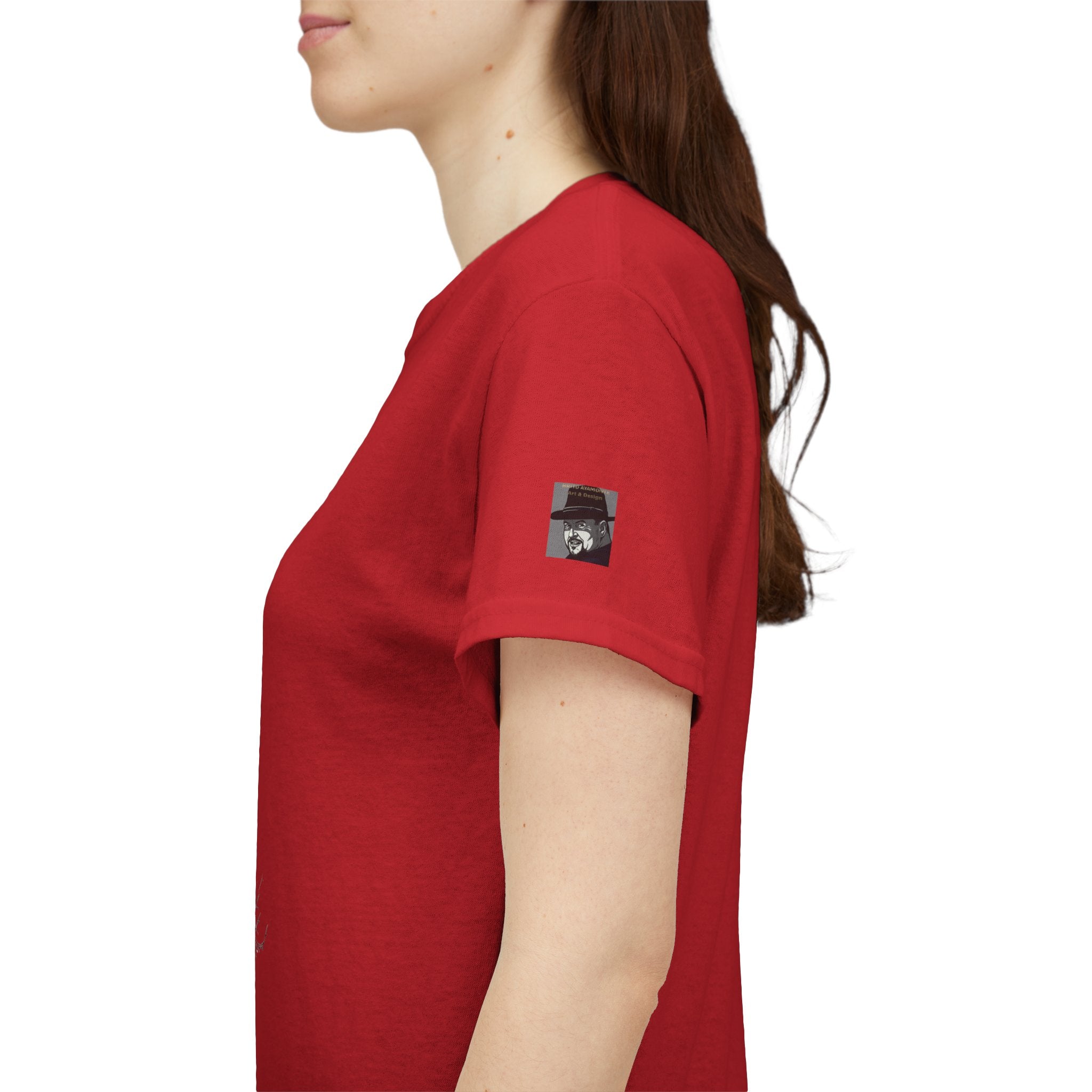 Tree of Lovers T-Shirt — Romantic Embrace Tree Illustration Tee