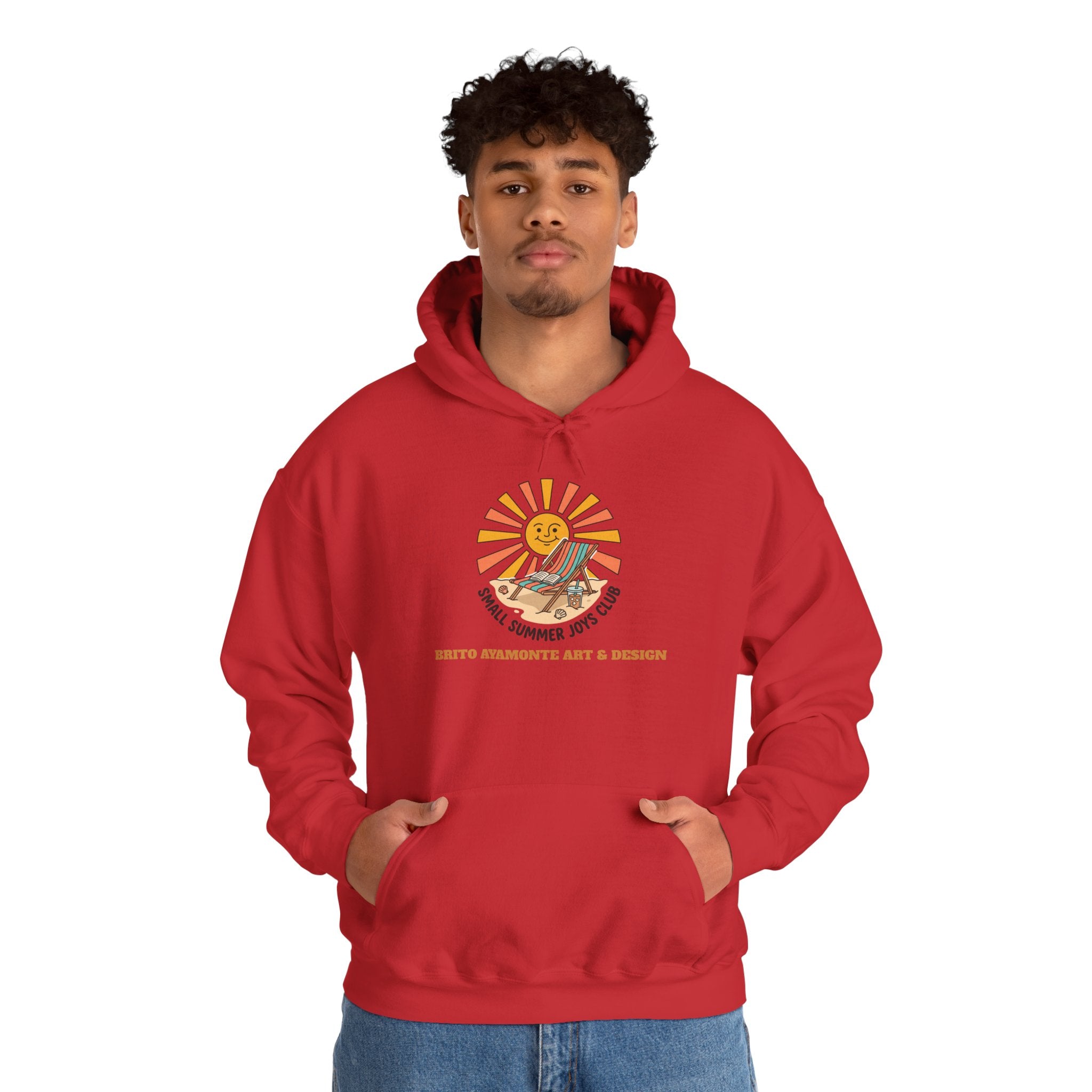 Sunny Retro Sunburst Hoodie | summer aesthetic, coastal vibes