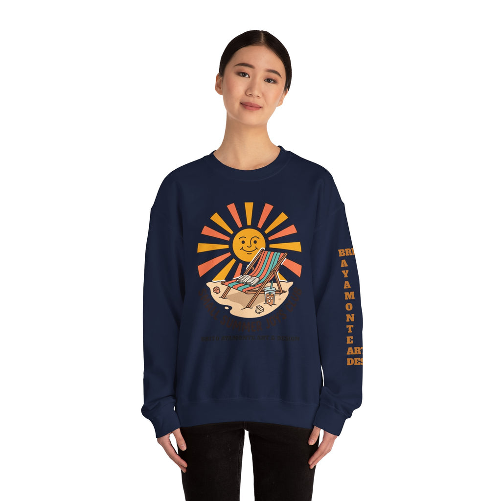 Small Summer Joys Club Sweatshirt | summer aesthetic, coastal vibes