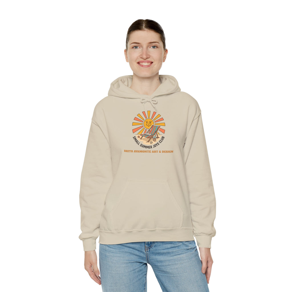 Sunny Retro Sunburst Hoodie | summer aesthetic, coastal vibes