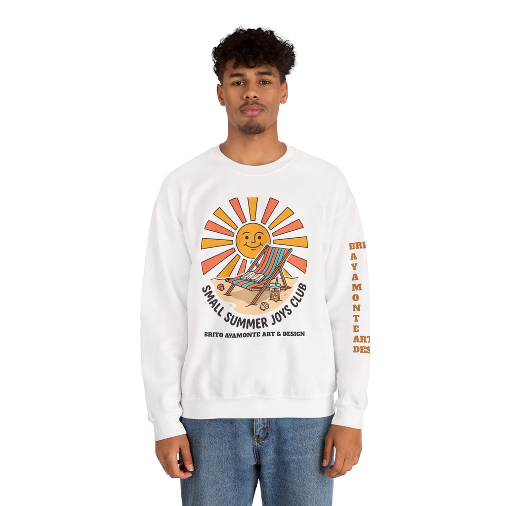 Small Summer Joys Club Sweatshirt | summer aesthetic, coastal vibes