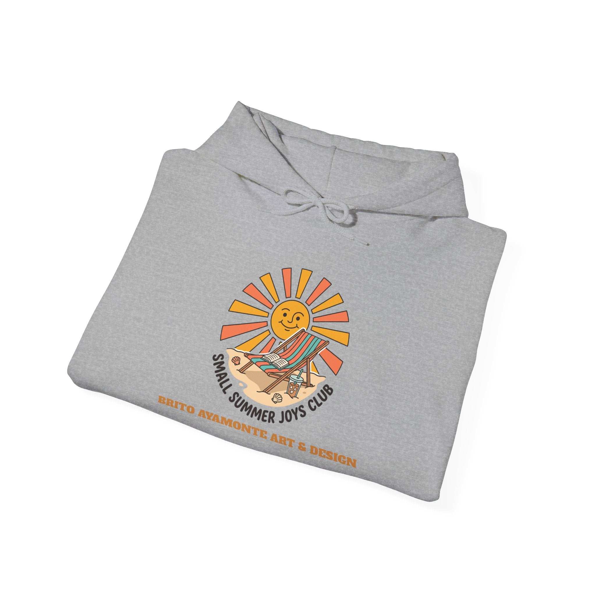 Sunny Retro Sunburst Hoodie | summer aesthetic, coastal vibes