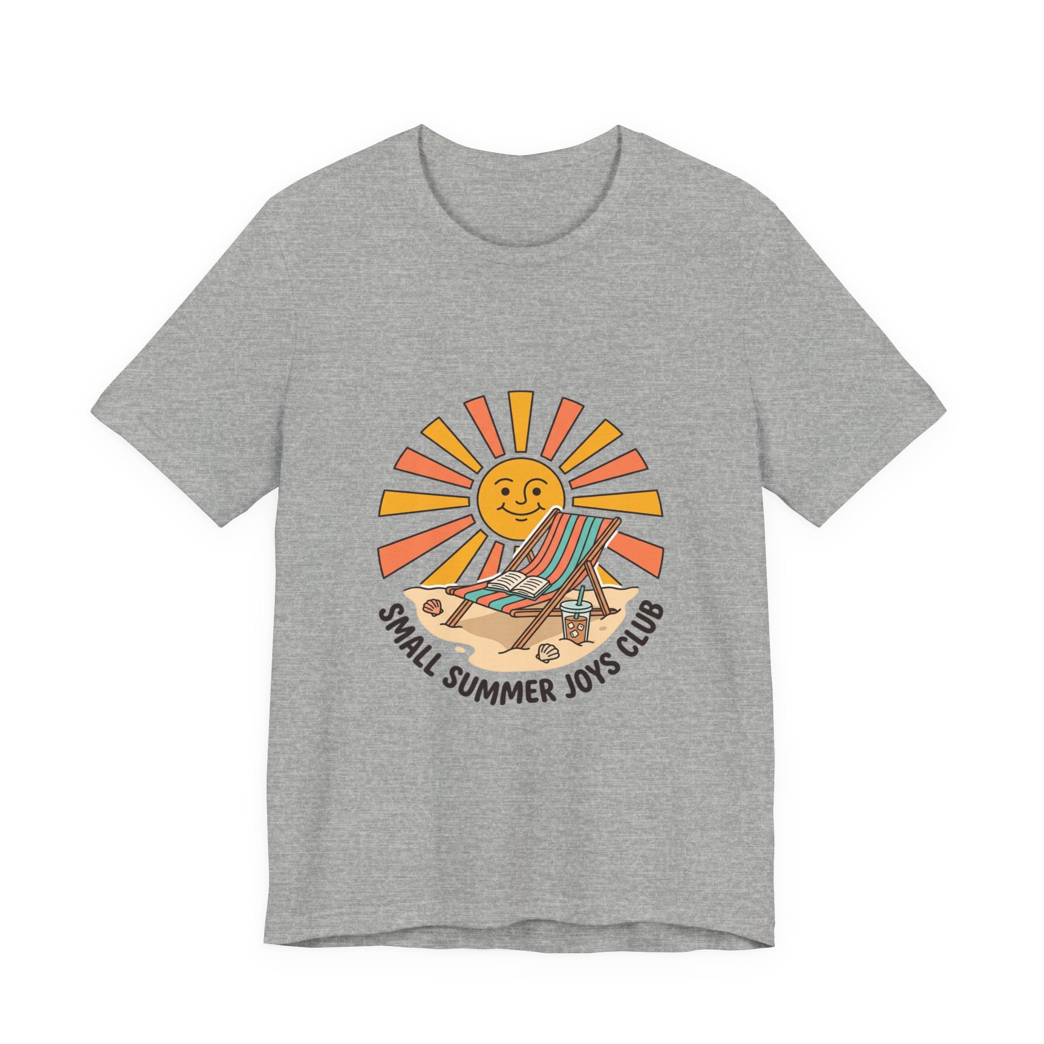 Small Summer Joys Club T-Shirt | summer aesthetic, coastal vibes