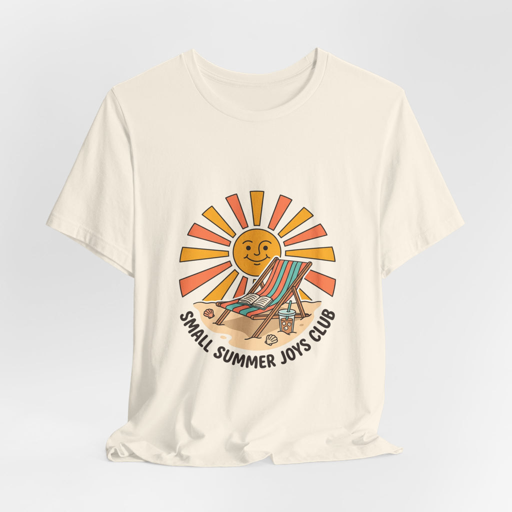 Small Summer Joys Club T-Shirt | summer aesthetic, coastal vibes