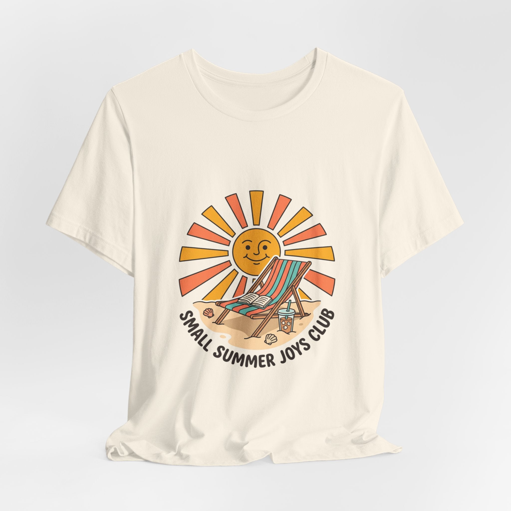 Small Summer Joys Club T-Shirt | summer aesthetic, coastal vibes