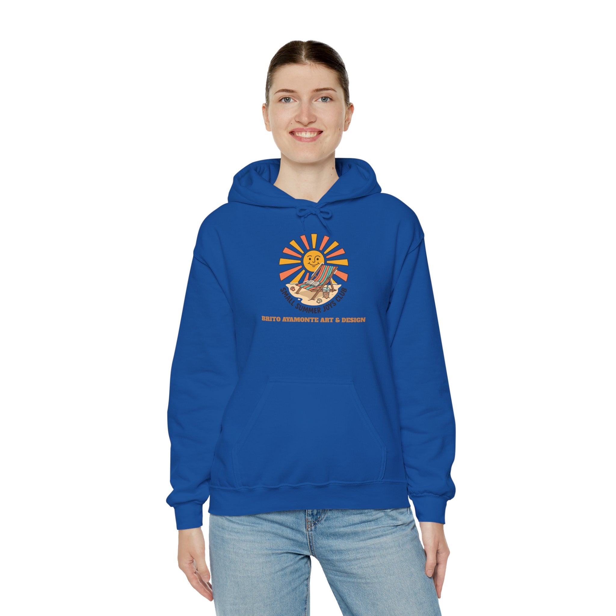 Sunny Retro Sunburst Hoodie | summer aesthetic, coastal vibes